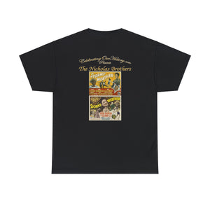 The Nicholas Brothers - Stormy Weather (1943) -  Front and Back Printed Concert Style T-Shirt