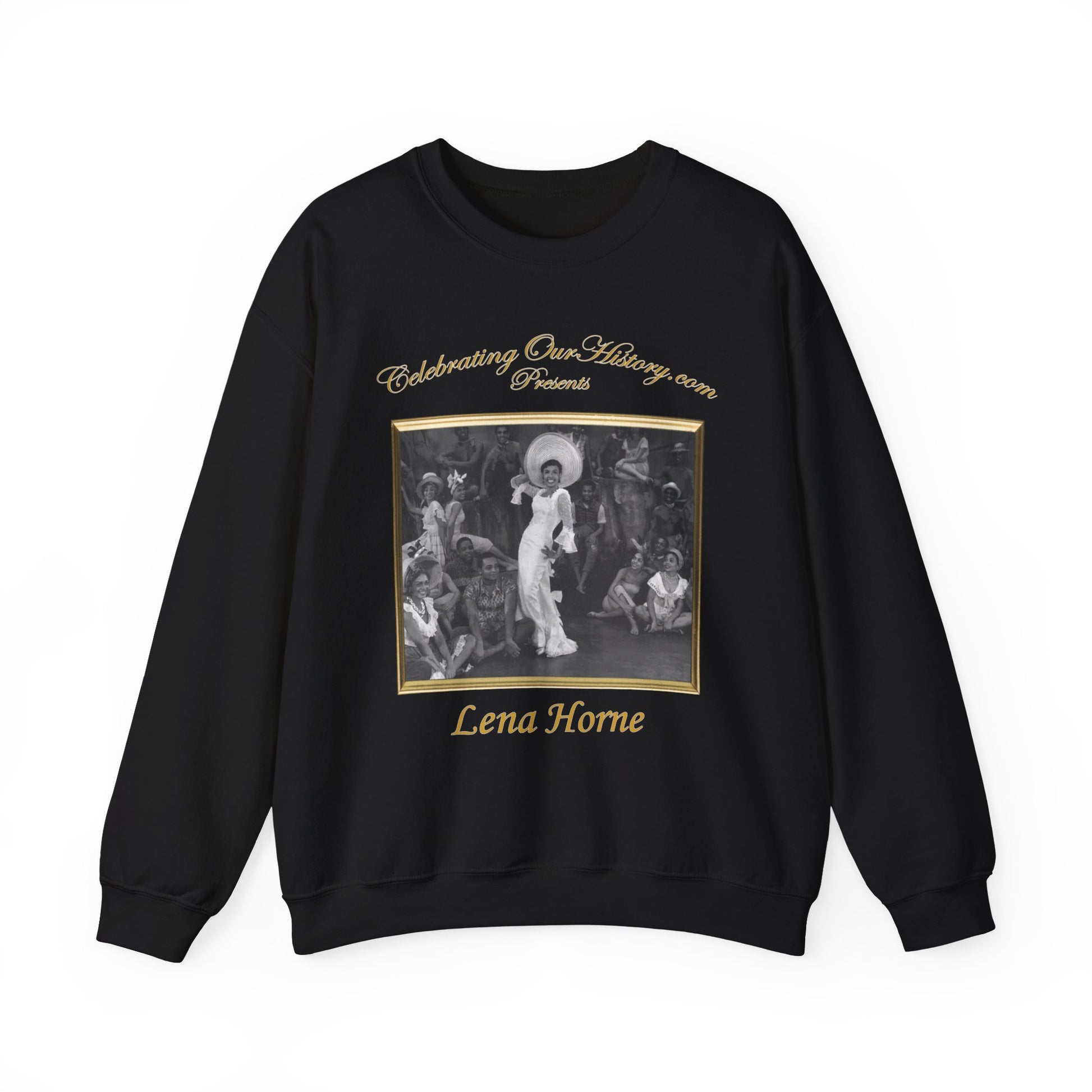 Lena Horne - Jamaica -  Front and Back Printed Concert Style Sweatshirt