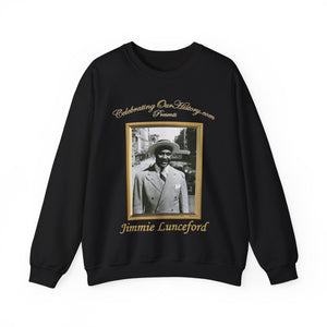 Jimmie Lunceford - Ten Records -  Front and Back Printed Concert Style Sweatshirt