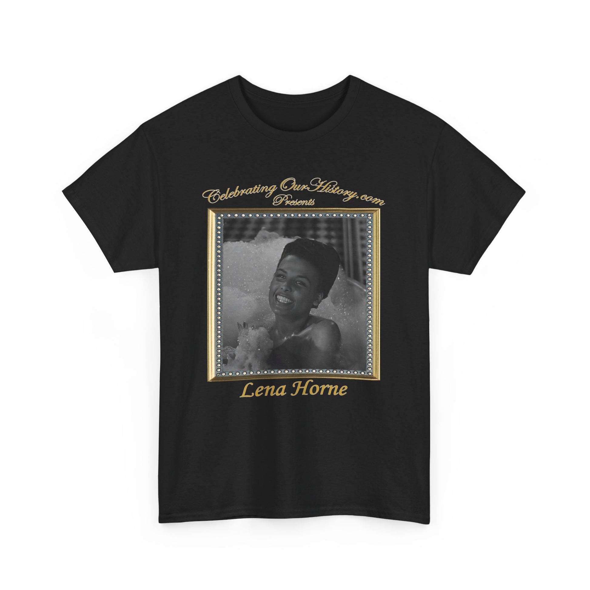 Lena Horne - Cabin in the Sky (1943) - Front and Back Printed Concert Style T-Shirt