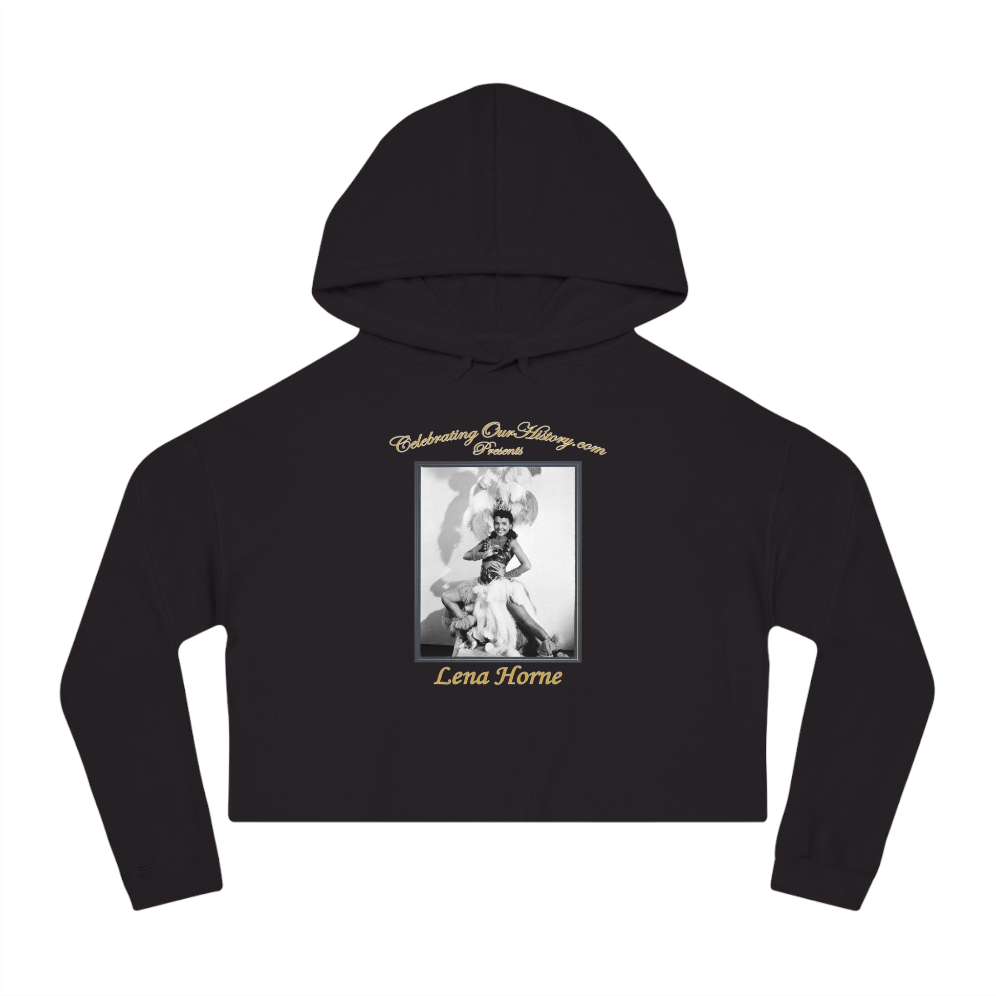 Lena Horne - Stormy Weather (1943) - Women's Crop Hoodie