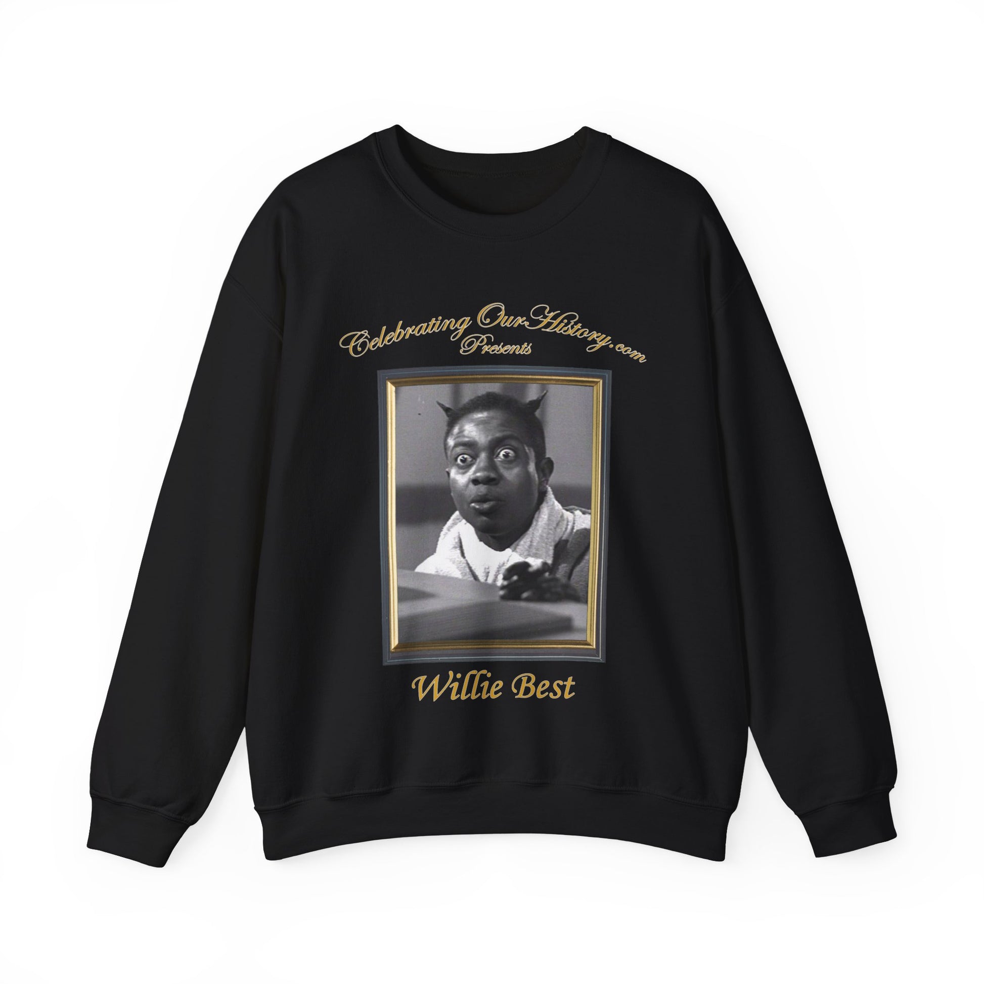 Willie Best - Cabin in the Sky (1943) -  Front and Back Printed Concert Style Sweatshirt