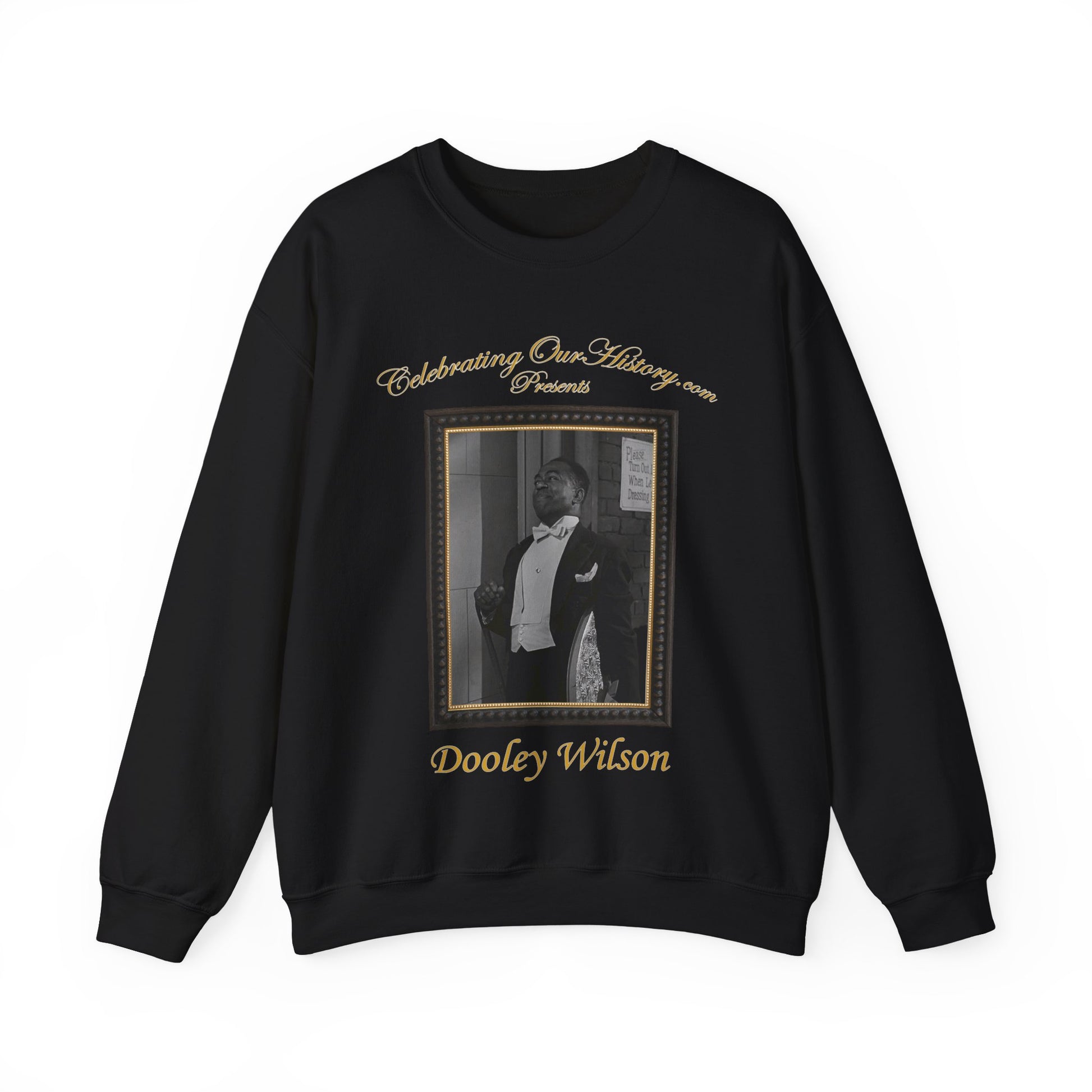 Dooley Wilson - Stormy Weather (1943) -  Front and Back Printed Concert Style Sweatshirt