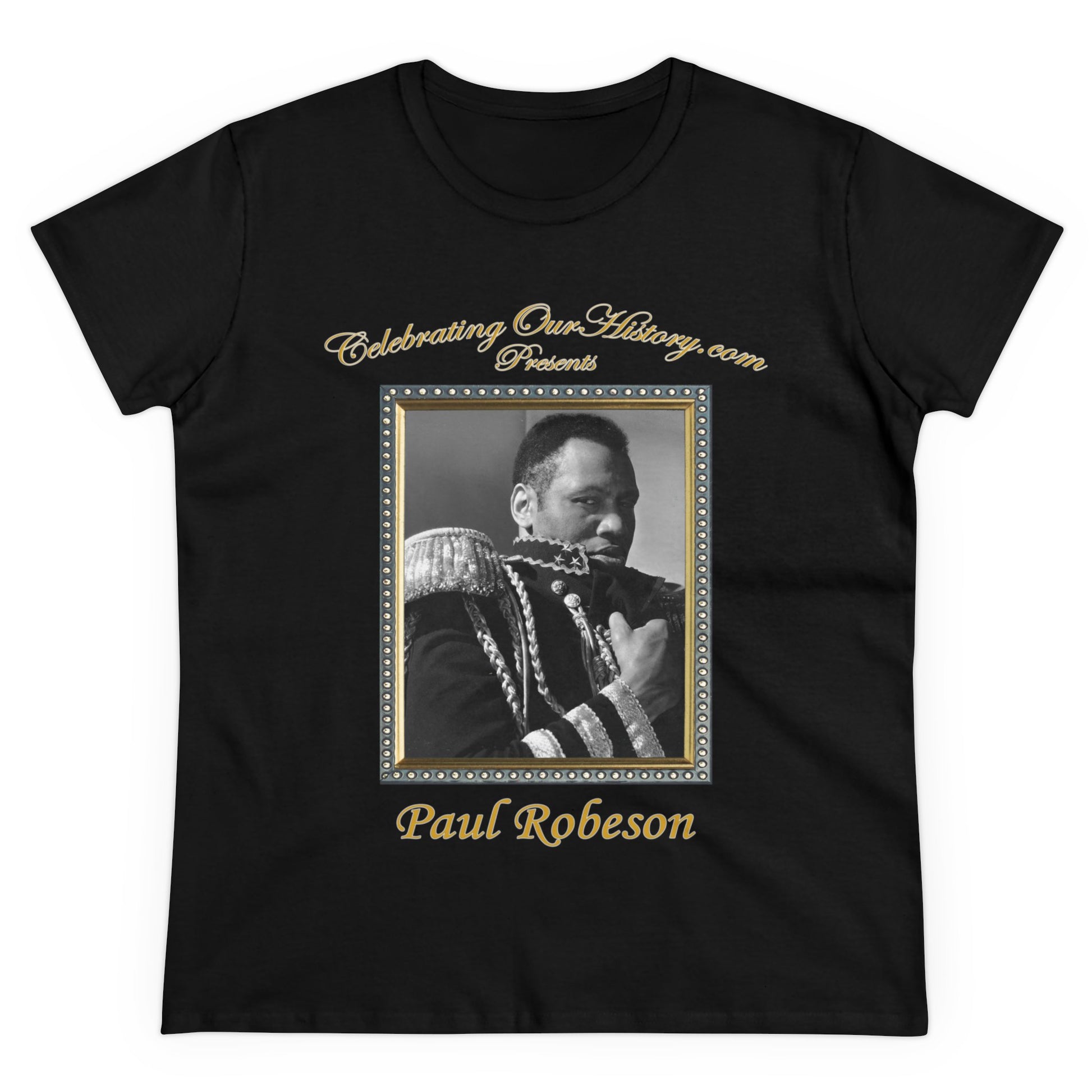 Paul Robeson - The Emperor Jones (1933) -  Front and Back Printed Concert Style Women's T-Shirt