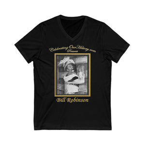 Bill Robinson - The Hot Mikado - Front and Back Printed Concert Style V-Neck T-Shirt