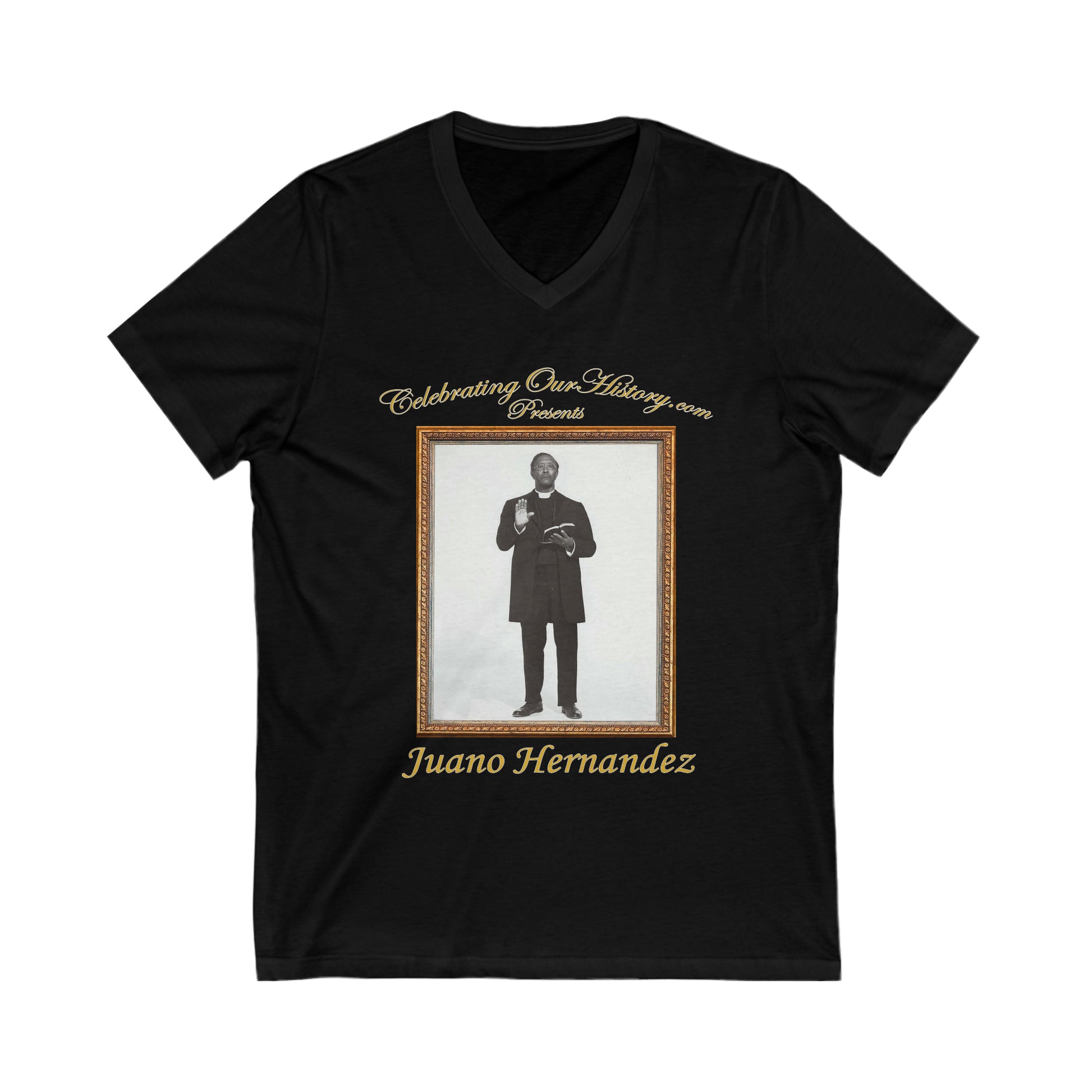 Juano Hernandez - St. Louis Blues (1958) - Front and Back Printed Concert Style V-Neck T-Shirt