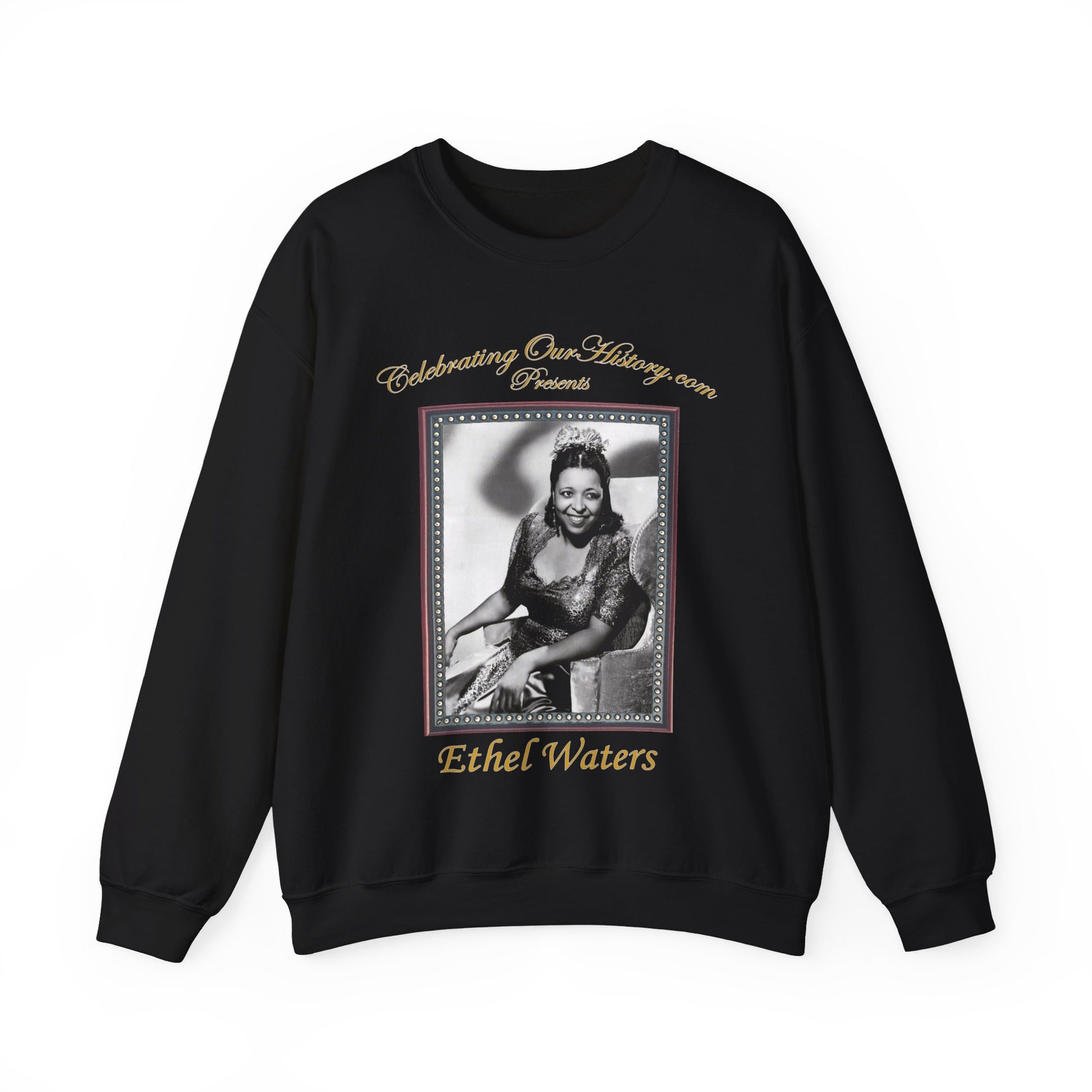 Ethel Waters - Cabin in the Sky (1943) -  Front and Back Printed Concert Style Sweatshirt