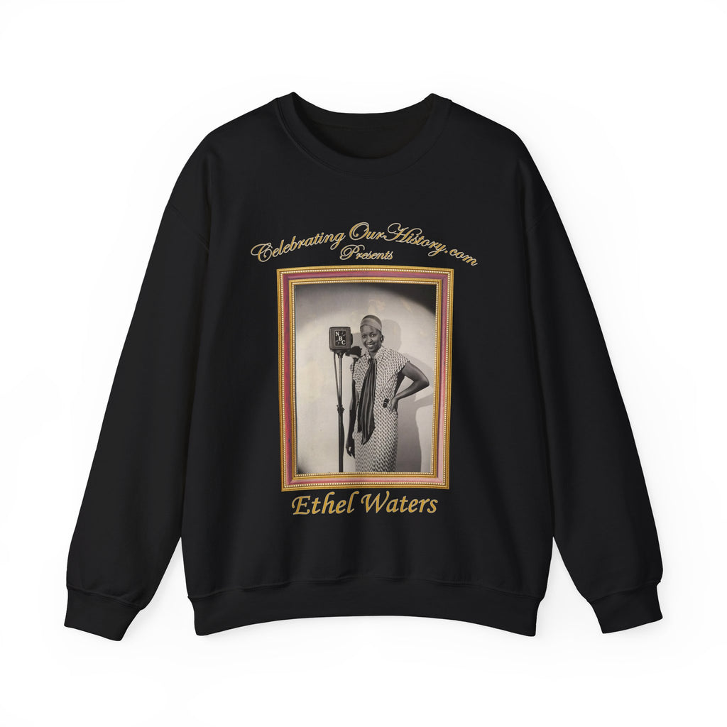 Ethel Waters - Ethel Waters Live -  Front and Back Printed Concert Style Sweatshirt