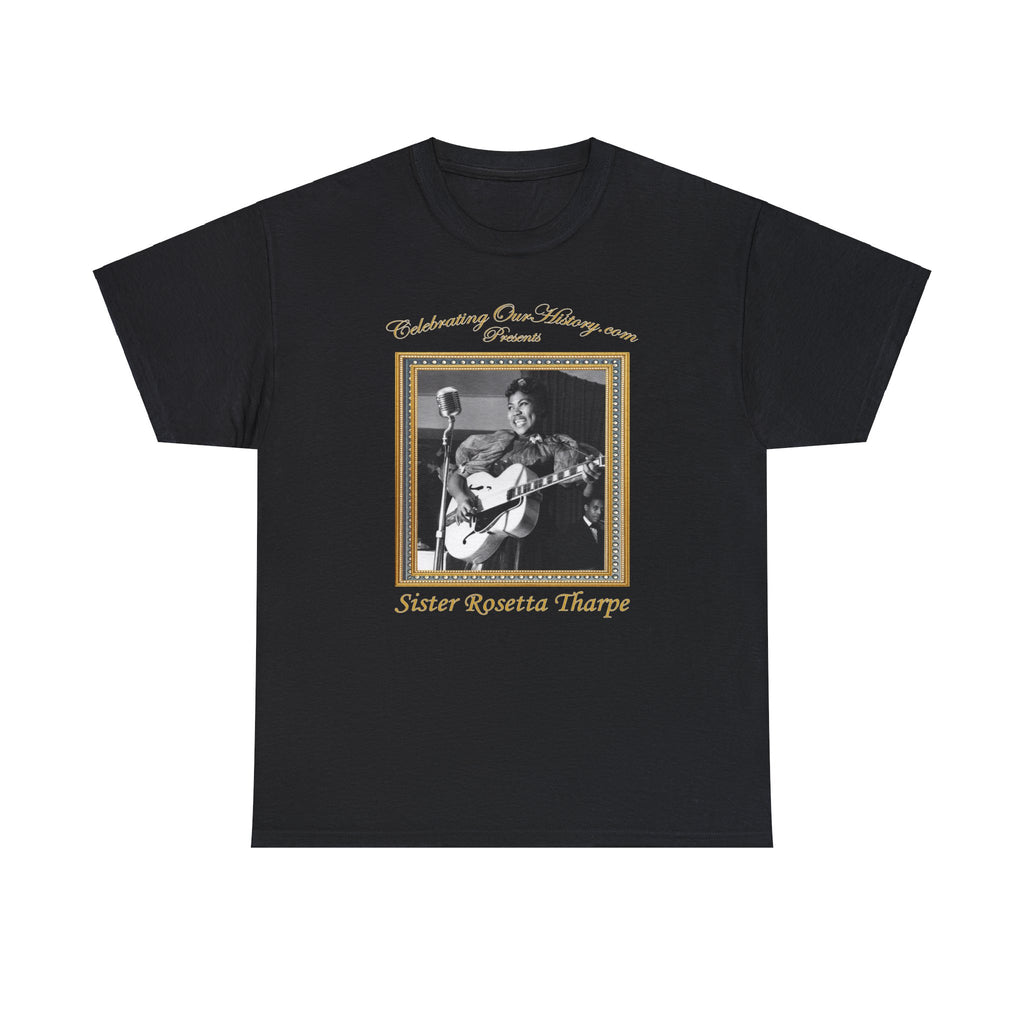 Sister Rosetta Tharpe - Four Albums -  Front and Back Printed Concert Style T-Shirt