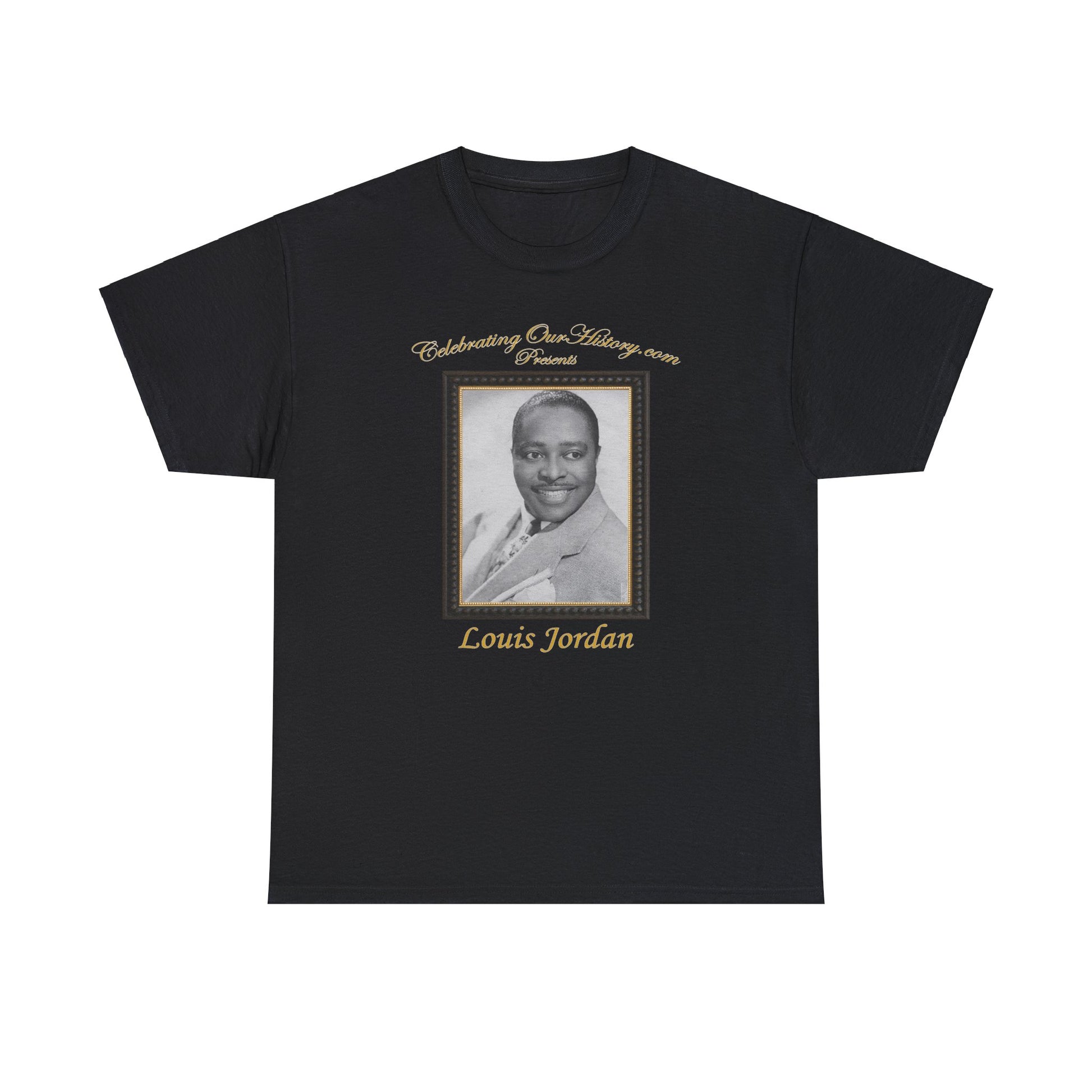 Louis Jordan - Four Movie Posters -  Front and Back Printed Concert Style T-Shirt