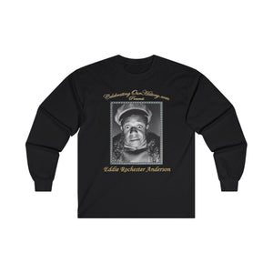 Eddie “Rochester” Anderson - Topper Returns (1941) v2 - Front and Back Printed Concert Style Long Sleeve T-Shirt