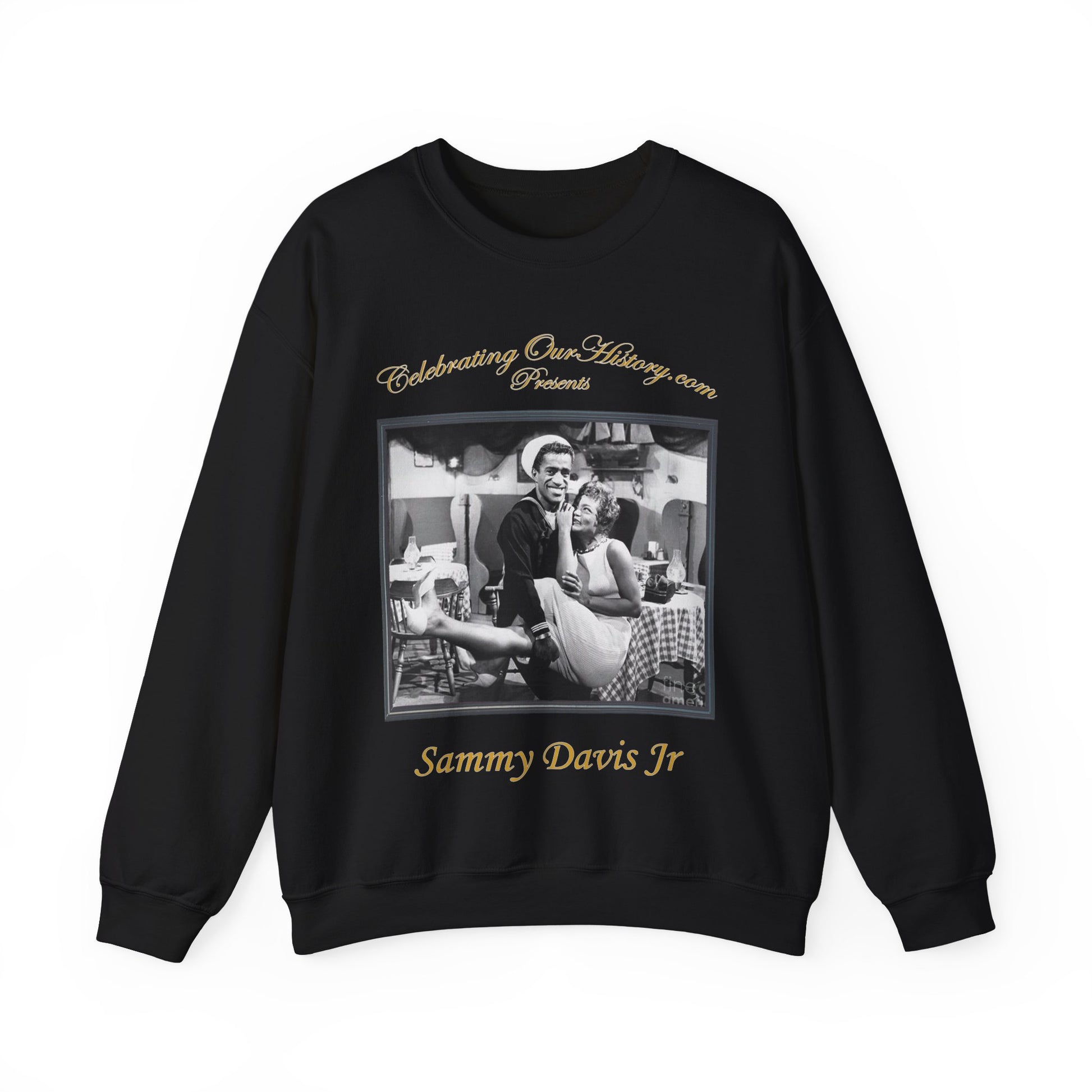 Sammy Davis Jr - Anna Lucasta (1958) -  Front and Back Printed Concert Style Sweatshirt