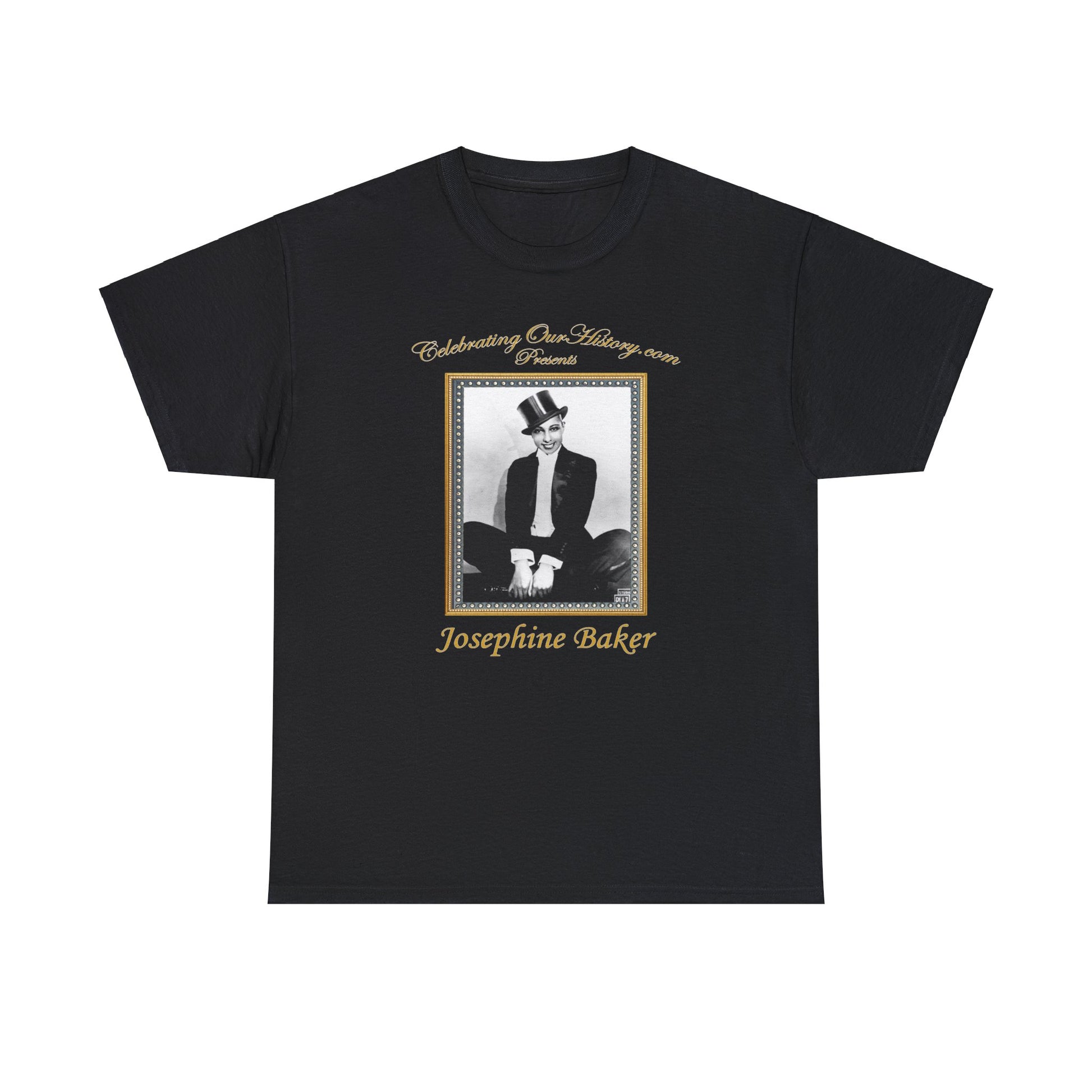 Josephine Baker - J'ai Deux Amours v2 -  Front and Back Printed Concert Style T-Shirt
