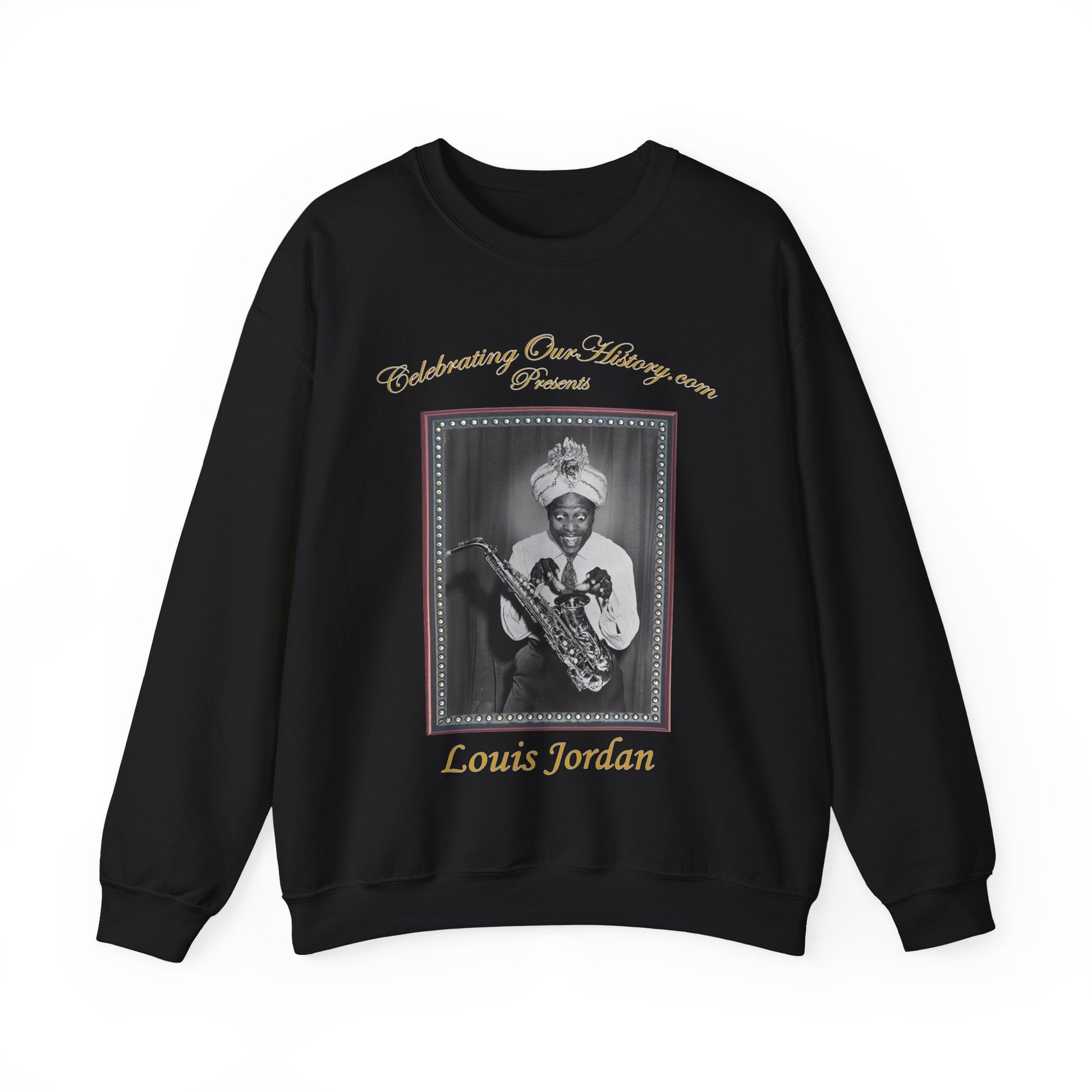 Louis Jordan - Four Movie Posters v2 -  Front and Back Printed Concert Style Sweatshirt