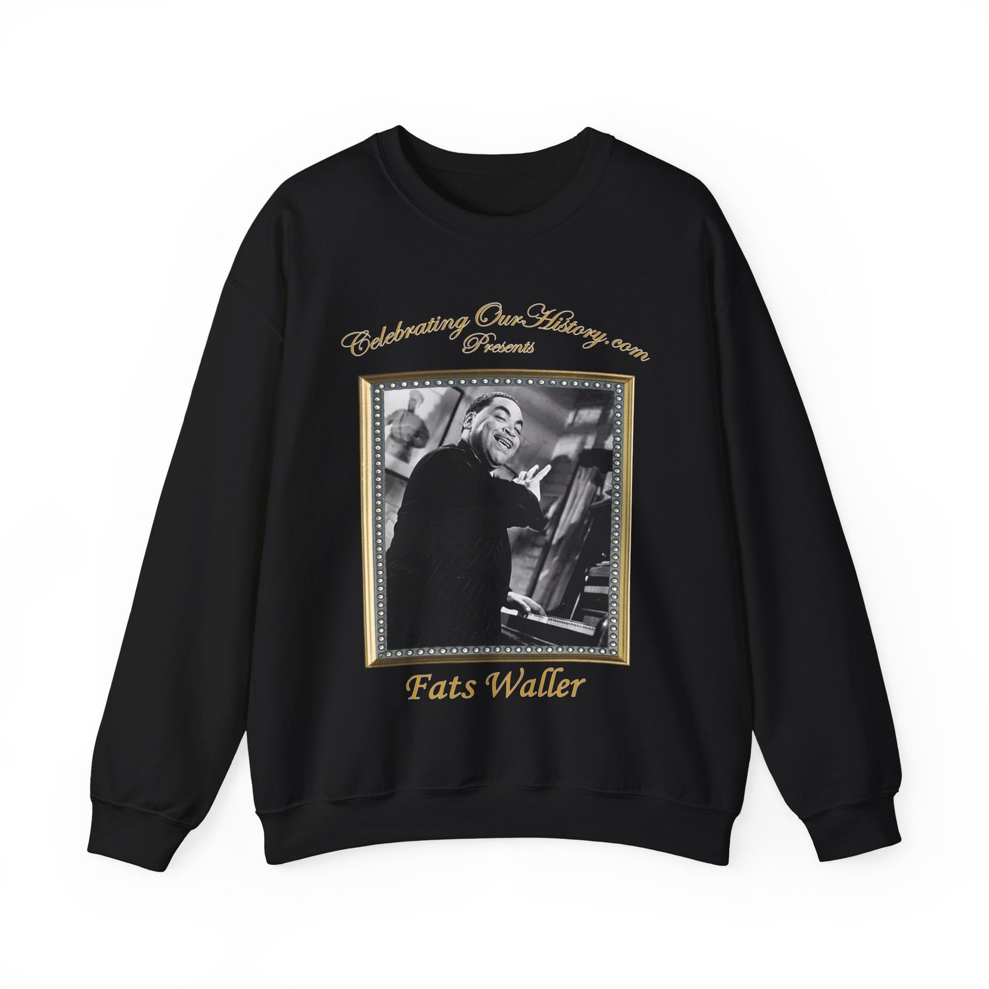 Fats Waller - Stormy Weather (1943) -  Front and Back Printed Concert Style Sweatshirt