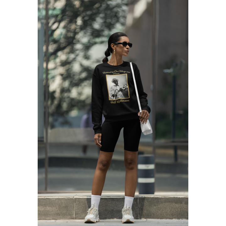 Bill Robinson - Stormy Weather (1943) -  Front and Back Printed Concert Style Sweatshirt