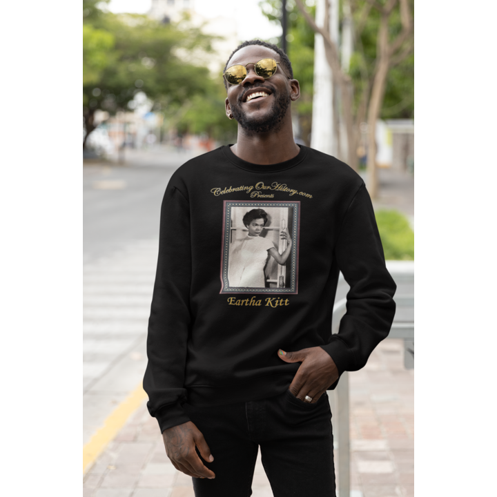 Eartha Kitt - Anna Lucasta (1958) -  Front and Back Printed Concert Style Sweatshirt