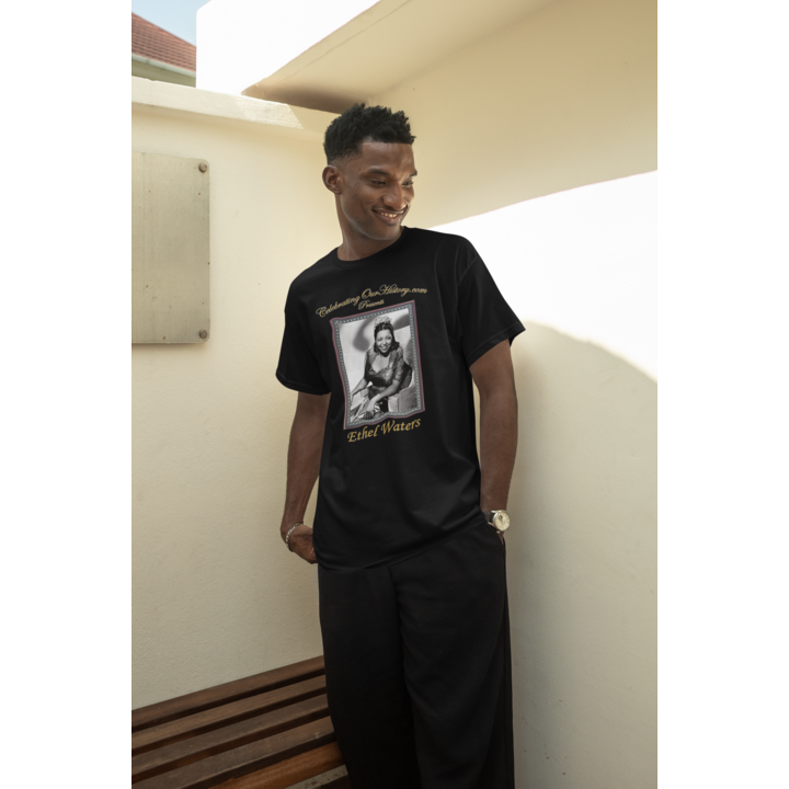 Ethel Waters - Cabin in the Sky (1943) -  Front and Back Printed Concert Style T-Shirt