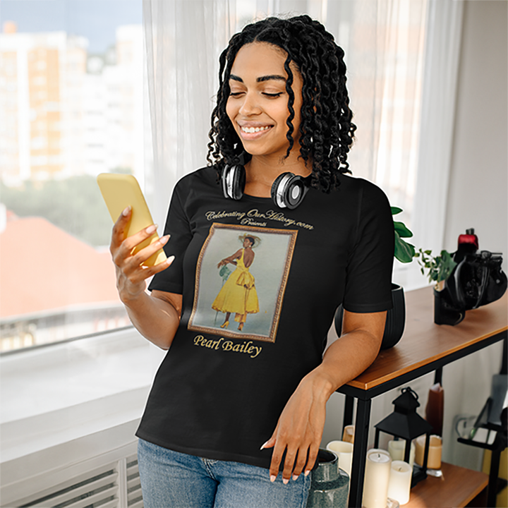 Pearl Bailey - St. Louis Blues (1958) - Front and Back Printed Concert Style T-Shirt