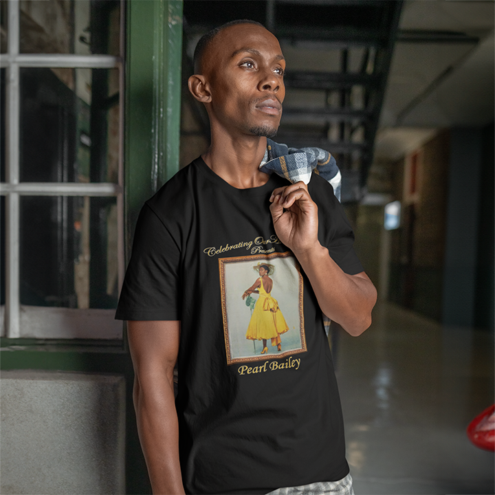 Pearl Bailey - St. Louis Blues (1958) - Front and Back Printed Concert Style T-Shirt