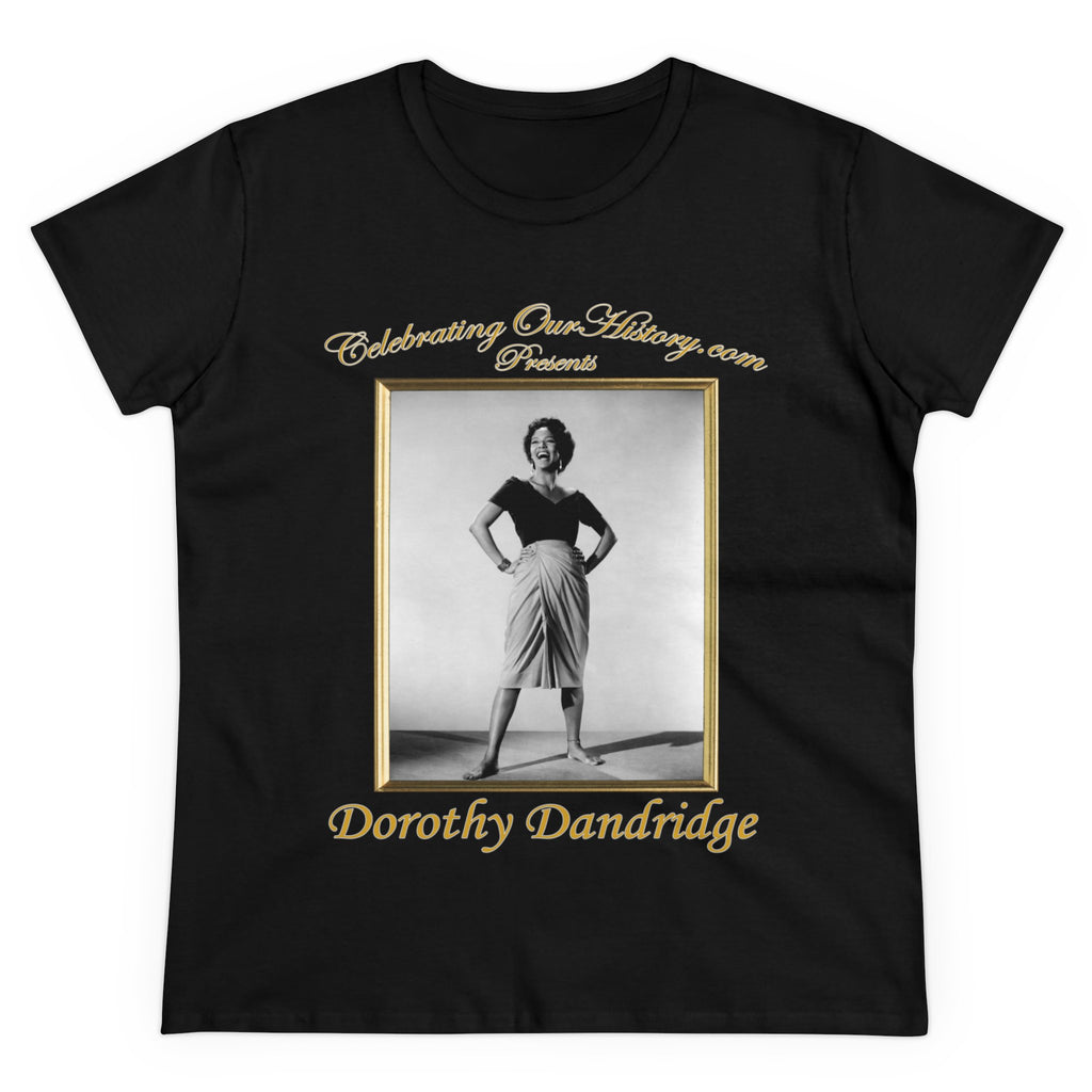 Dorothy Dandridge - Carmen Jones (1954) -  Front and Back Printed Concert Style Women's T-Shirt