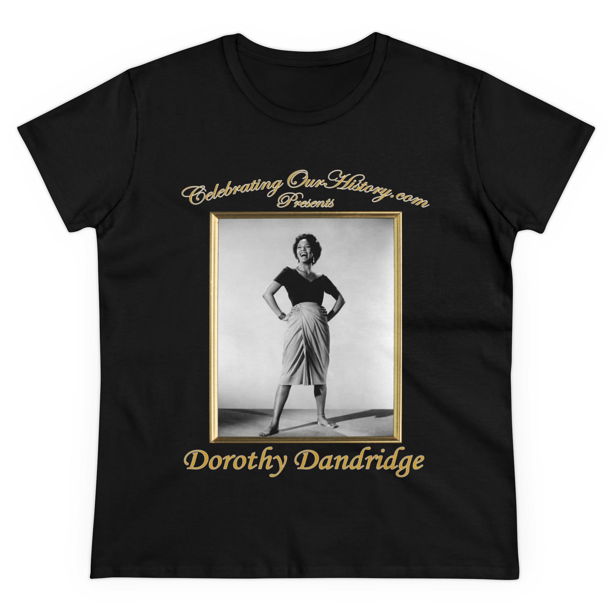 Dorothy Dandridge - Carmen Jones (1954) -  Front and Back Printed Concert Style Women's T-Shirt