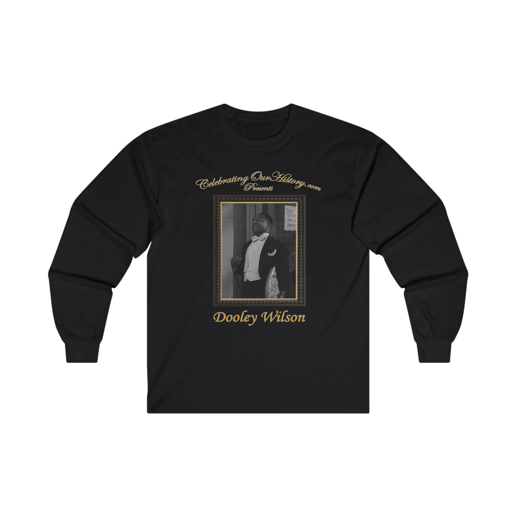 Dooley Wilson - Stormy Weather (1943) - Front and Back Printed Concert Style Long Sleeve T-Shirt