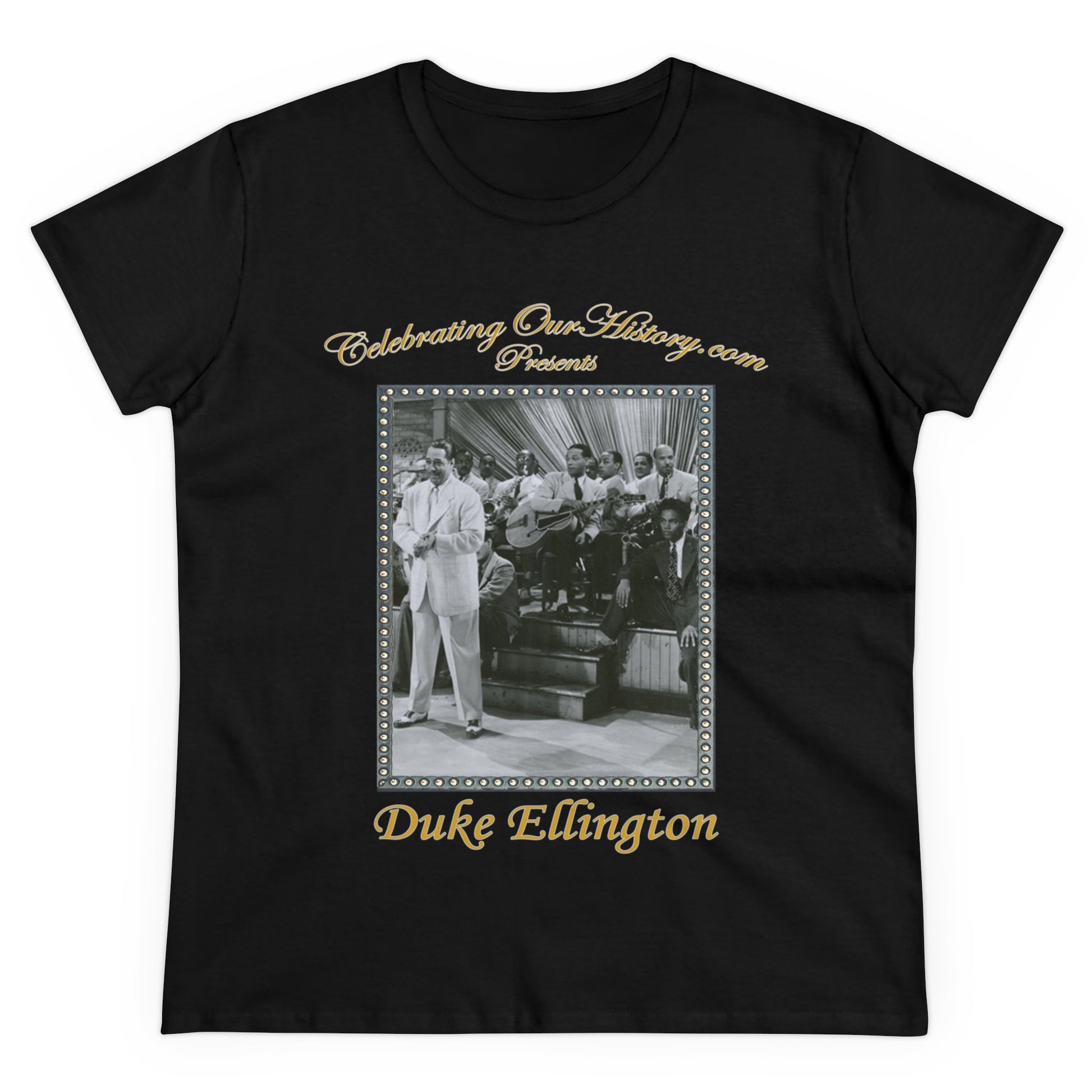 Duke Ellington - Cabin in the Sky (1943) -  Front and Back Printed Concert Style Women's T-Shirt