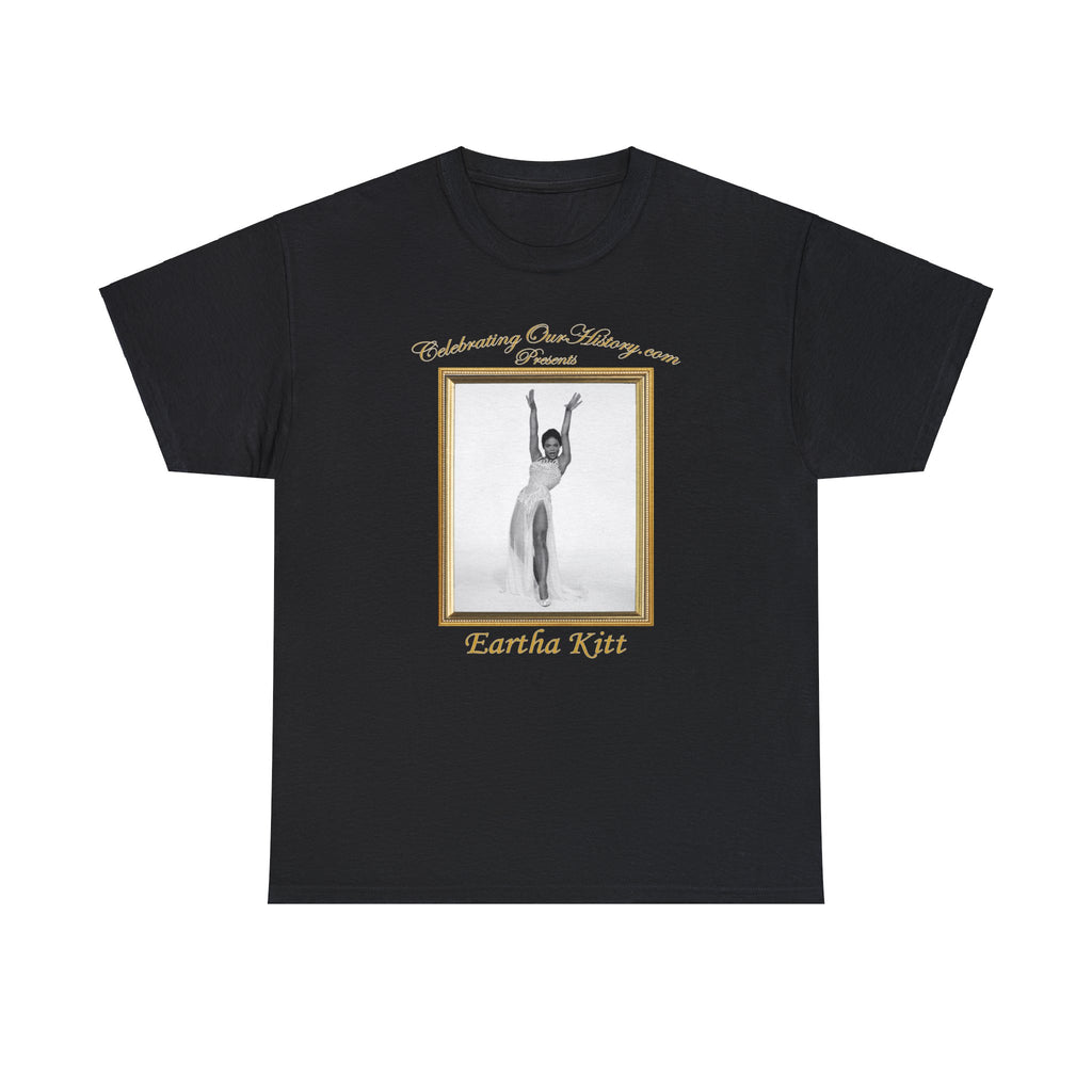 Eartha Kitt - St. Louis Blues (1958) v2 -  Front and Back Printed Concert Style T-Shirt