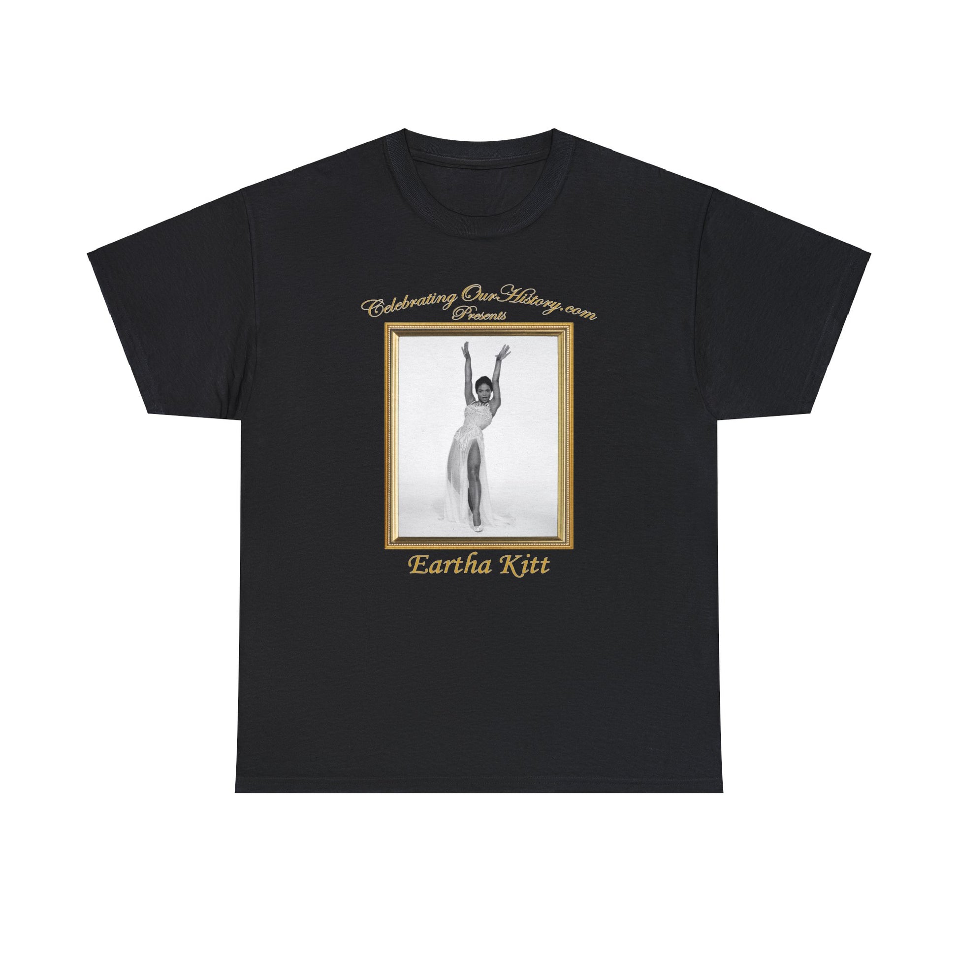 Eartha Kitt - St. Louis Blues (1958) v2 -  Front and Back Printed Concert Style T-Shirt