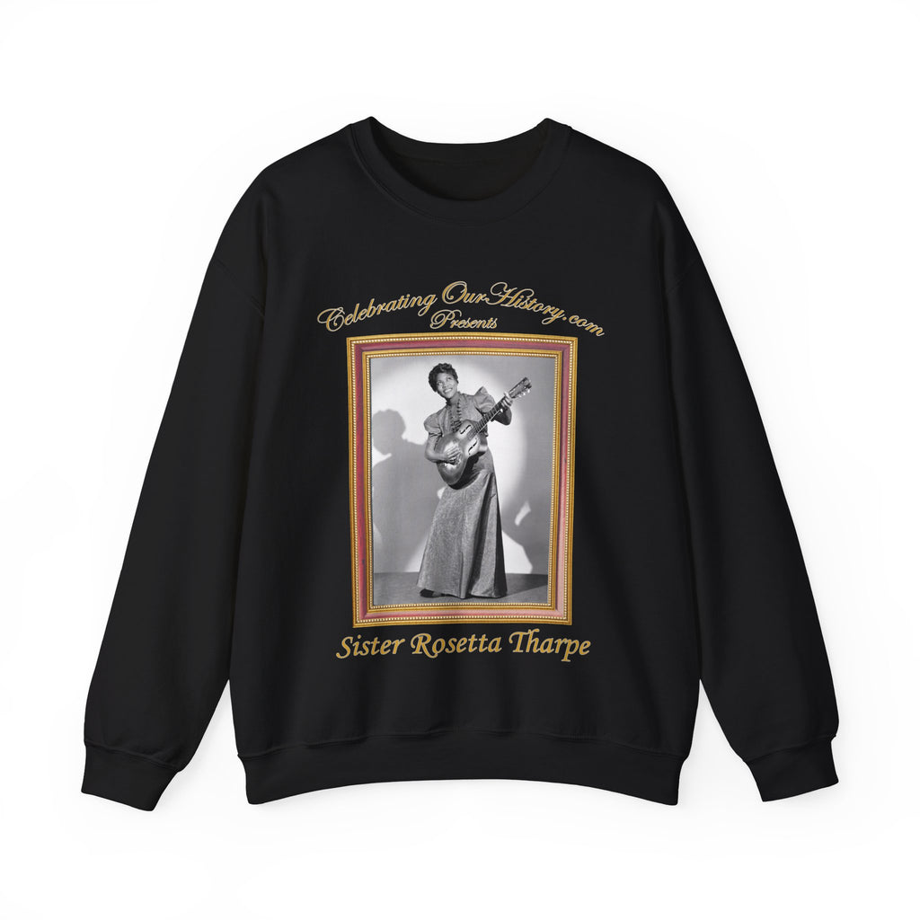 Sister Rosetta Tharpe - Rock And Roll Hall Of Fame -  Front and Back Printed Concert Style Sweatshirt