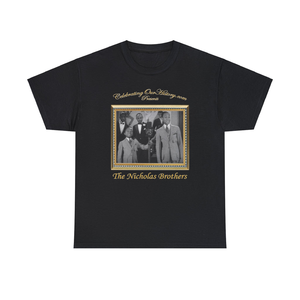 The Nicholas Brothers - The Black Network -  Front and Back Printed Concert Style T-Shirt