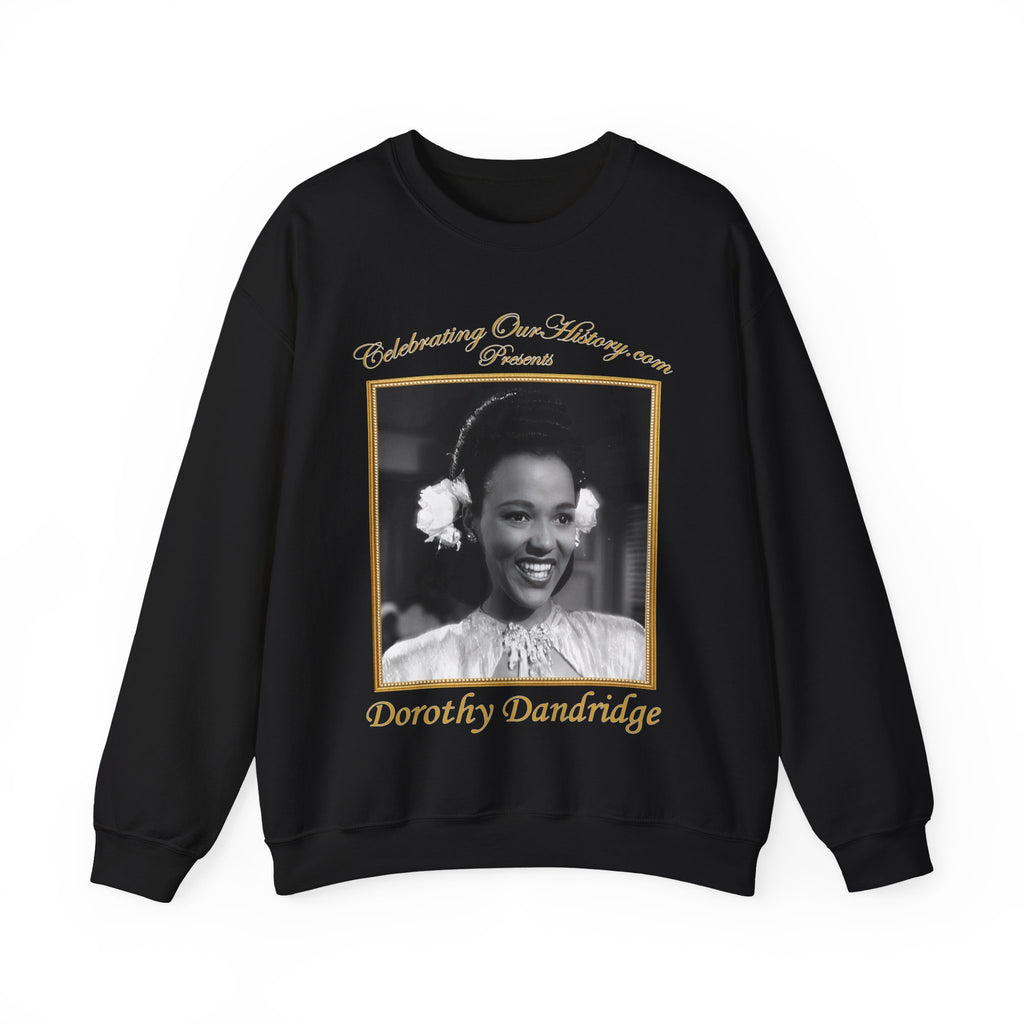 Dorothy Dandridge - Pillow to Post -  Front and Back Printed Concert Style Sweatshirt