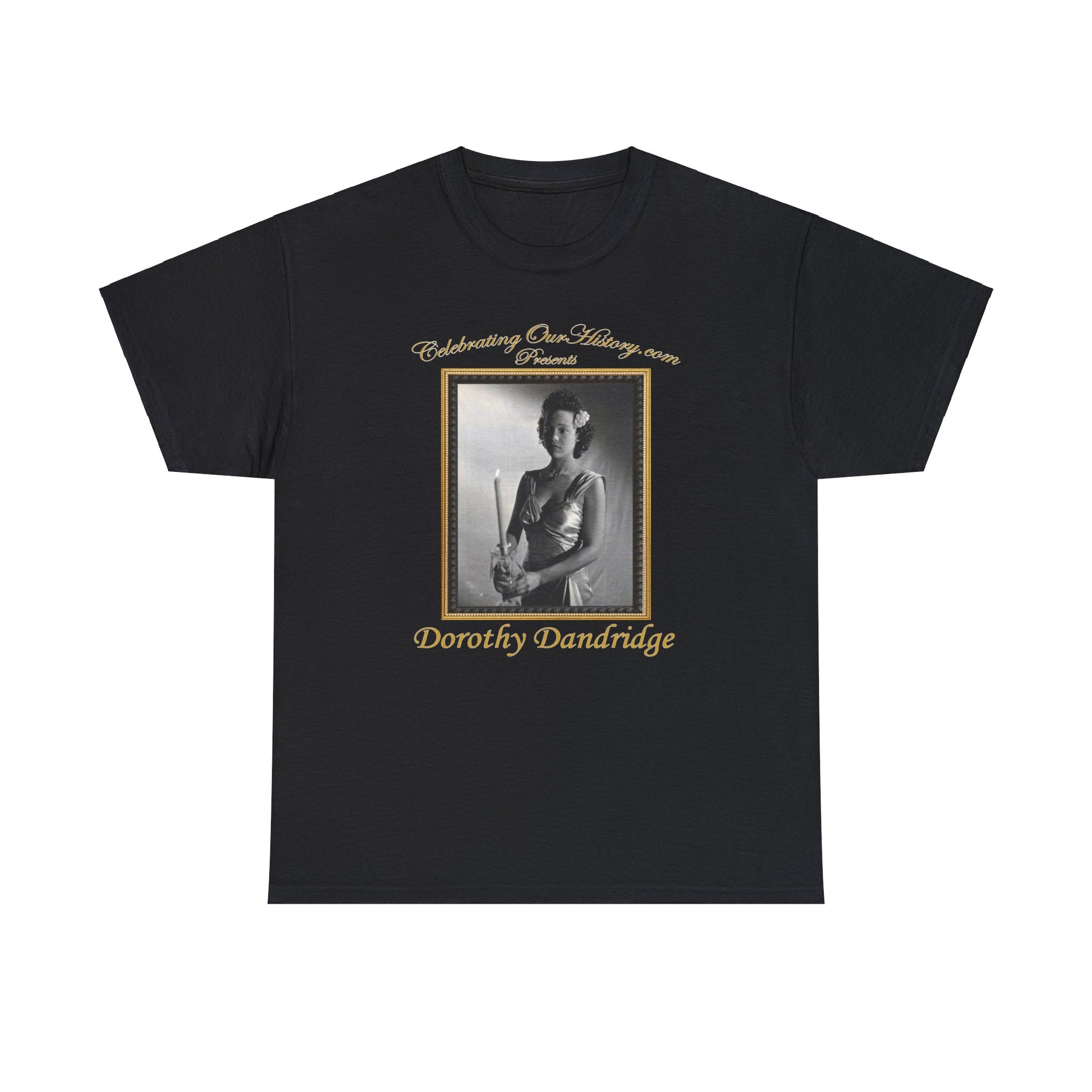 Dorothy Dandridge - Four Shall Die (1940) -  Front and Back Printed Concert Style T-Shirt