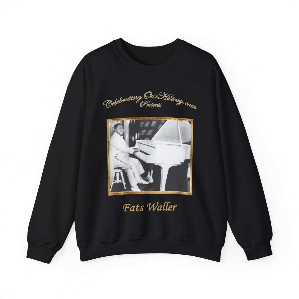 Fats Waller - The Best Of The War Years -  Front and Back Printed Concert Style Sweatshirt