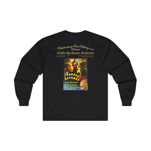 Eddie “Rochester” Anderson - Topper Returns (1941) - Front and Back Printed Concert Style Long Sleeve T-Shirt