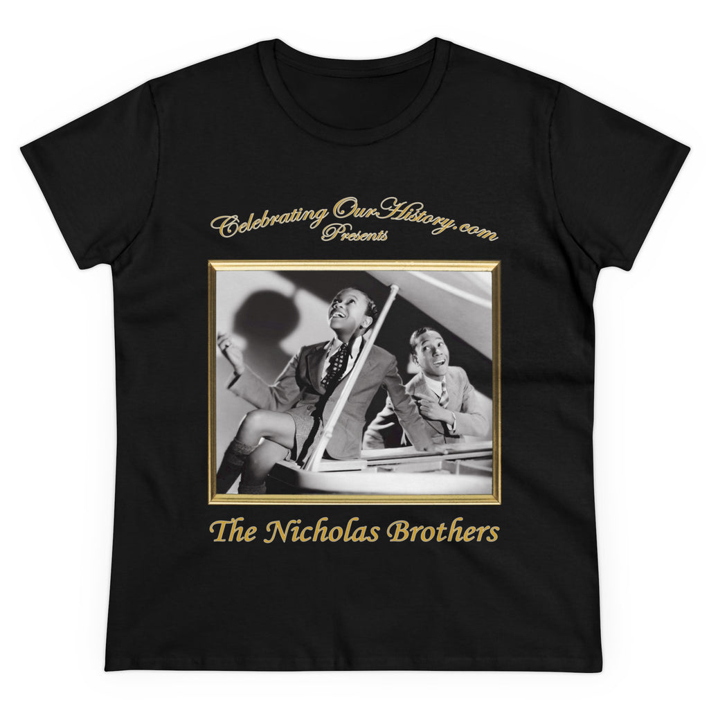 The Nicholas Brothers - The Big Broadcast of 1936 v1 -  Front and Back Printed Concert Style Women's T-Shirt