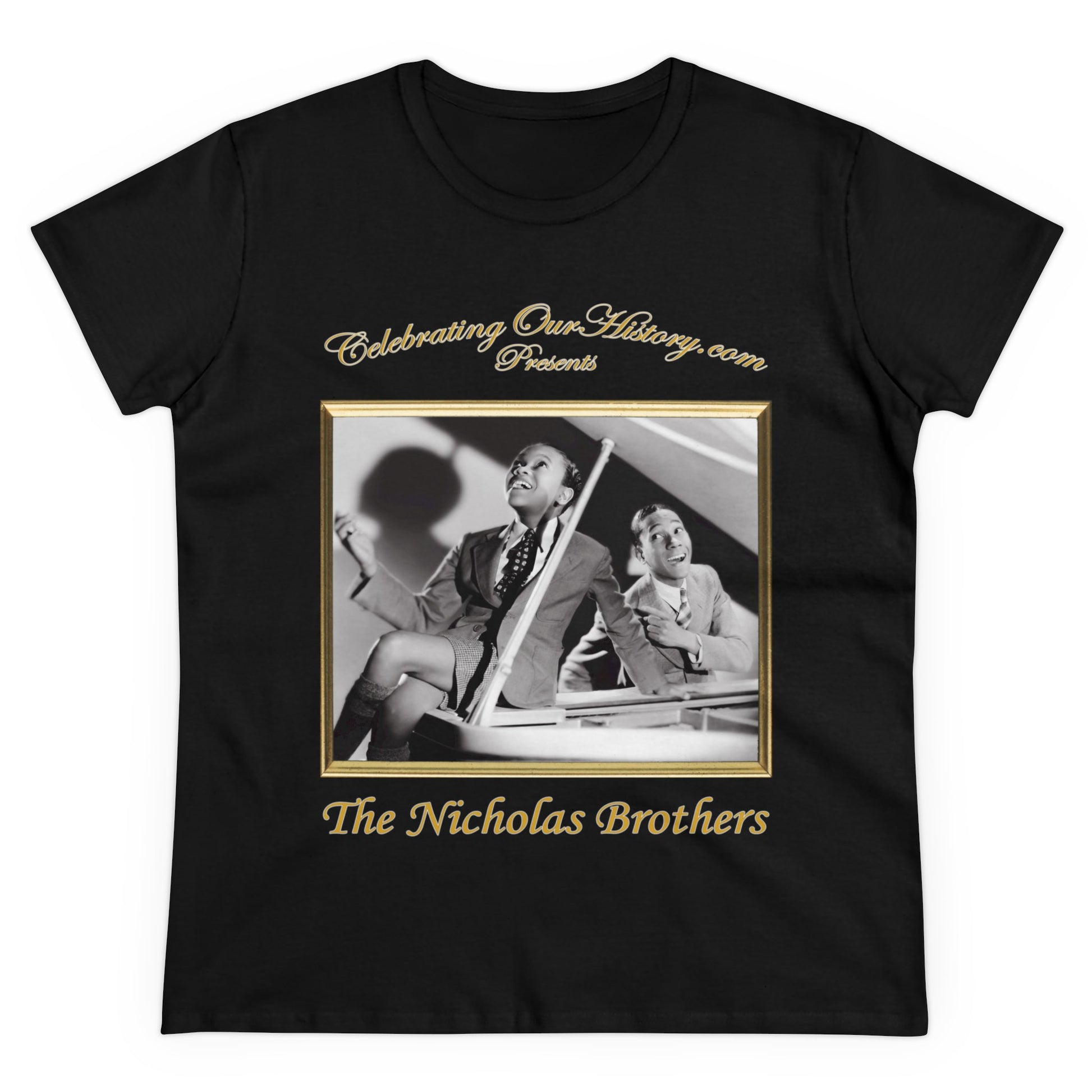 The Nicholas Brothers - The Big Broadcast of 1936 v1 -  Front and Back Printed Concert Style Women's T-Shirt