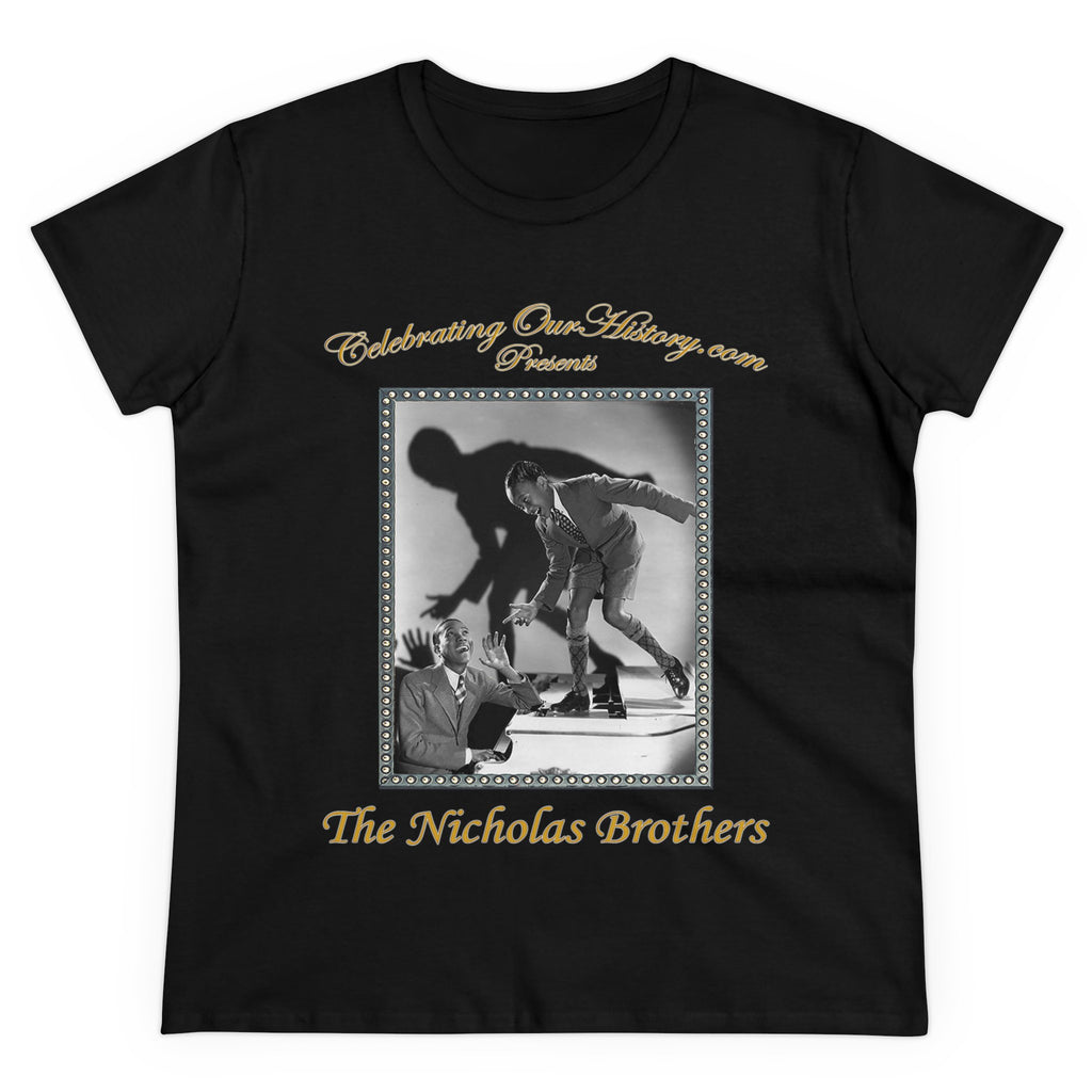 The Nicholas Brothers - The Big Broadcast of 1936 v3 -  Front and Back Printed Concert Style Women's T-Shirt