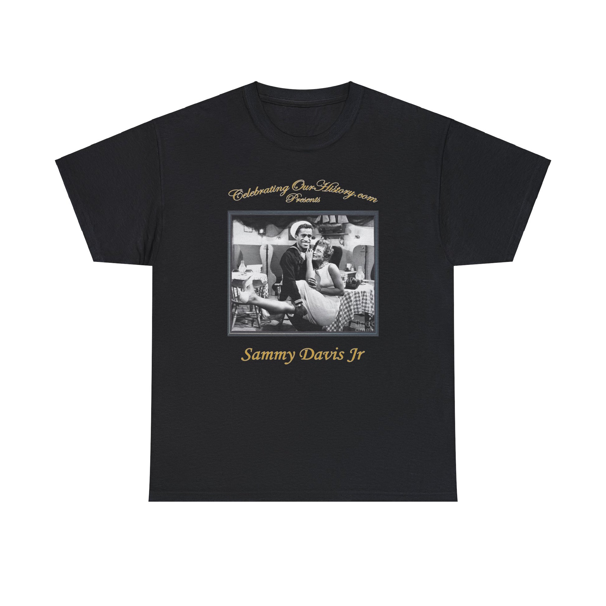 Sammy Davis Jr - Anna Lucasta (1958) -  Front and Back Printed Concert Style T-Shirt