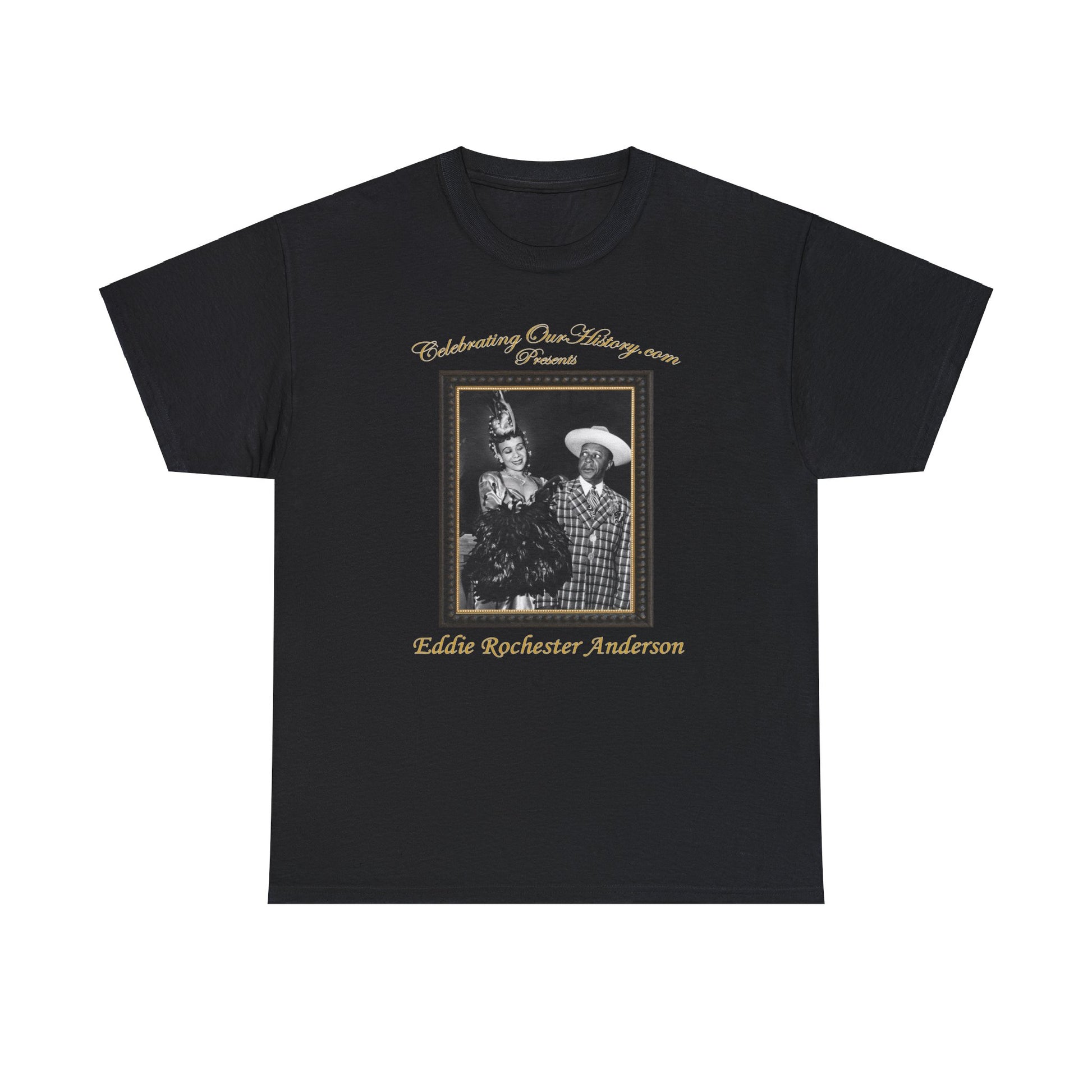 Eddie “Rochester” Anderson -  Star Spangled Rhythm (1942) -  Front and Back Printed Concert Style T-Shirt