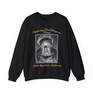 Eddie “Rochester” Anderson - Topper Returns (1941) v2 -  Front and Back Printed Concert Style Sweatshirt