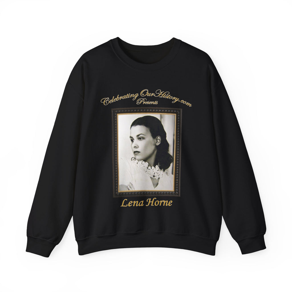 Lena Horne - Boogie Woogie Dream (1944) -  Front and Back Printed Concert Style Sweatshirt