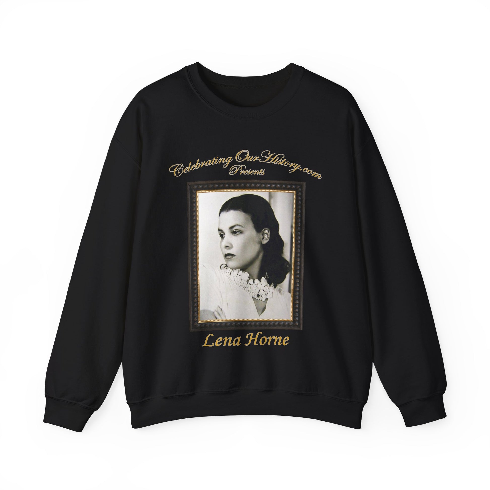 Lena Horne - Boogie Woogie Dream (1944) -  Front and Back Printed Concert Style Sweatshirt