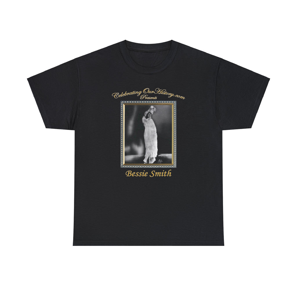 Bessie Smith - Nine Albums -  Front and Back Printed Concert Style T-Shirt