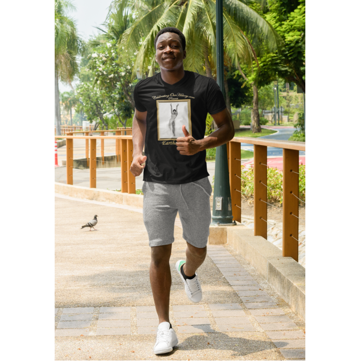 Eartha Kitt - St. Louis Blues (1958) v2 - Front and Back Printed Concert Style V-Neck T-Shirt