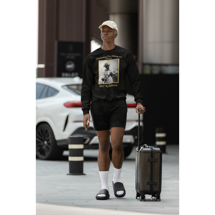 Bill Robinson - Stormy Weather (1943) -  Front and Back Printed Concert Style Sweatshirt