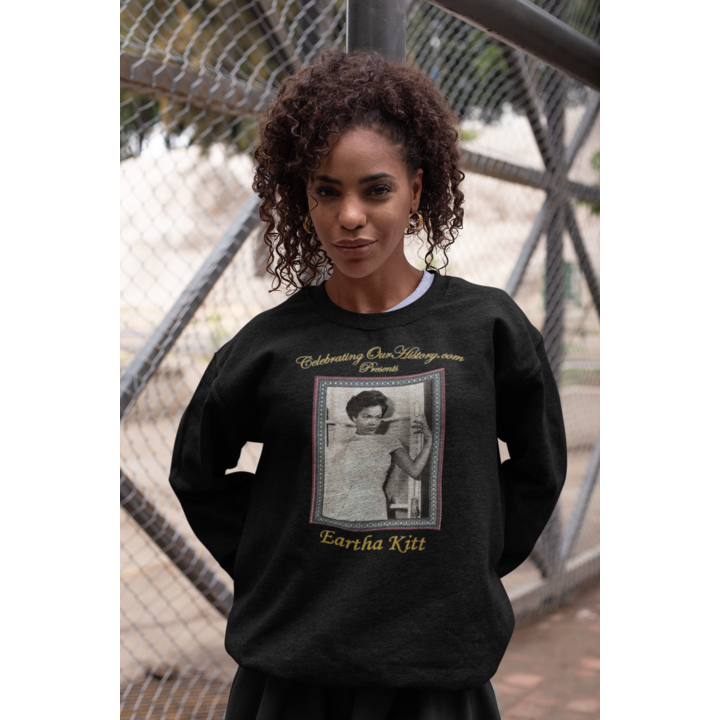 Eartha Kitt - Anna Lucasta (1958) -  Front and Back Printed Concert Style Sweatshirt