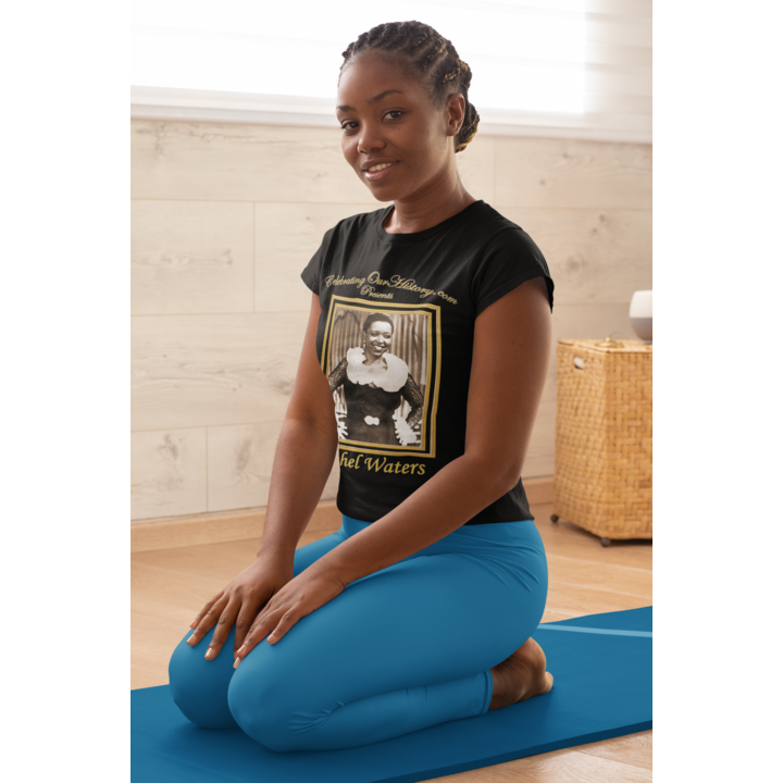 Ethel Waters - Nine Movie Posters -  Front and Back Printed Concert Style Women's T-Shirt