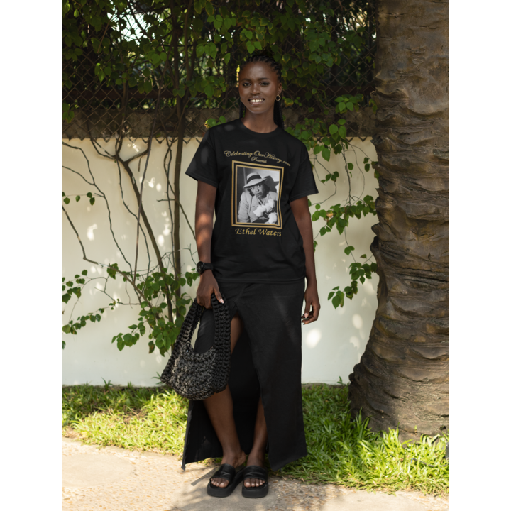 Ethel Waters - Cairo (1942) -  Front and Back Printed Concert Style T-Shirt